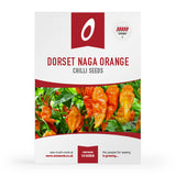 chilli pepper dorset naga orange seeds