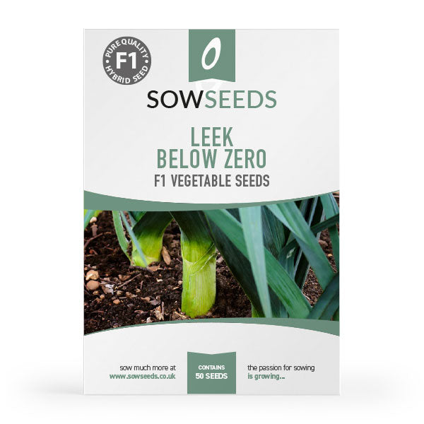 leek below zero f1 vegetable seeds