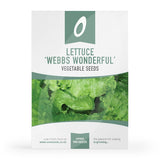 Lettuce Webbs Wonderful Seeds