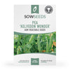 pea kelvedon wonder agm vegetable seeds 