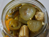 pickled jalapeno chilli and sweetcorn mini pops