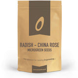 radish china rose microgreen sprouting bulk seeds