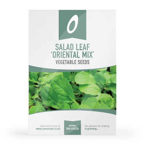 Salad Leaf Oriental Mix Seeds