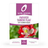 Papaver Danish Flag Cut Flower Seeds