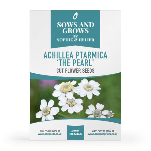 Achillea Ptarmica 'The Pearl' Cut Flower Seeds