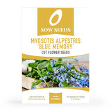 Myosotis Alpestris 'Blue Memory' Cut Flower Seeds