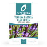 Verbena Hastata 'Blue Spires' Cut Flower Seeds