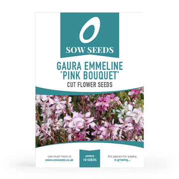 Gaura Emmeline 'Pink Bouquet' Cut Flower Seeds