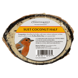 Suet Filled Coconut Halves for Wild Birds - Pack of 30