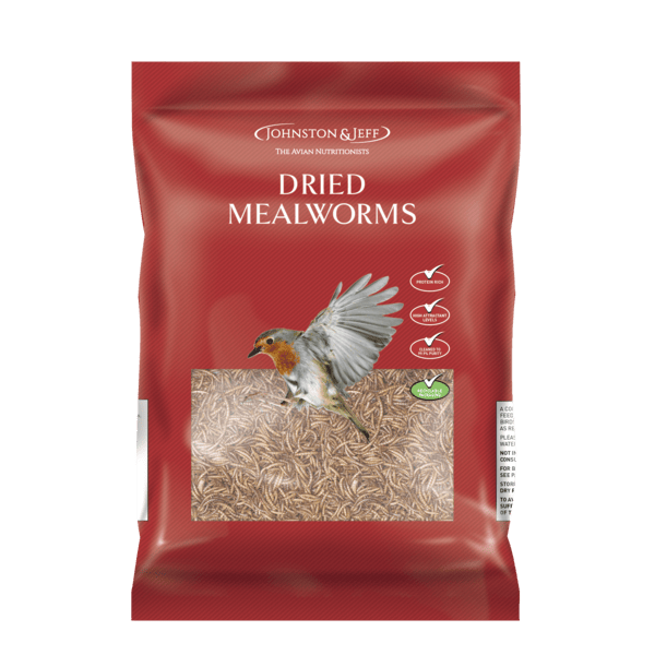 Dried Mealworms for Wild Birds - 12.55kg
