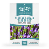 Verbena Hastata 'Blue Spires' Cut Flower Seeds