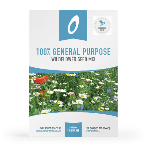 100% General Purpose Wildflower Meadow Seed Mix