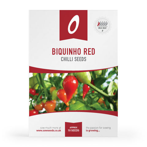 Chilli Pepper Biquinho Red Seeds