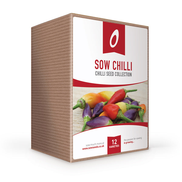 sow chilli seed collection gift box gardening gift