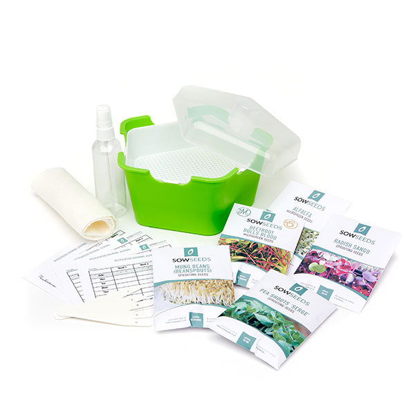 sow sprouting beginner starter kit sprouting seeds