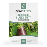 aubergine black beauty vegetable seeds