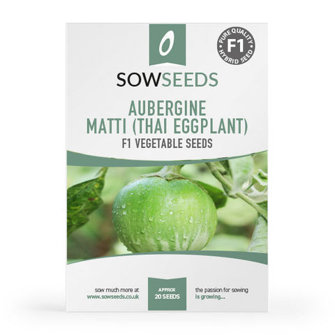 Aubergine/Eggplant Matti F1 Seeds