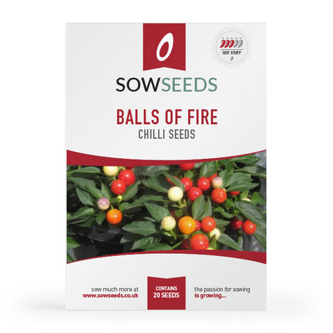 Chilli Pepper Balls of Fire Seeds