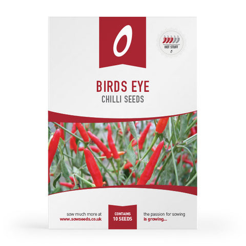 Chilli Pepper Birds Eye Seeds