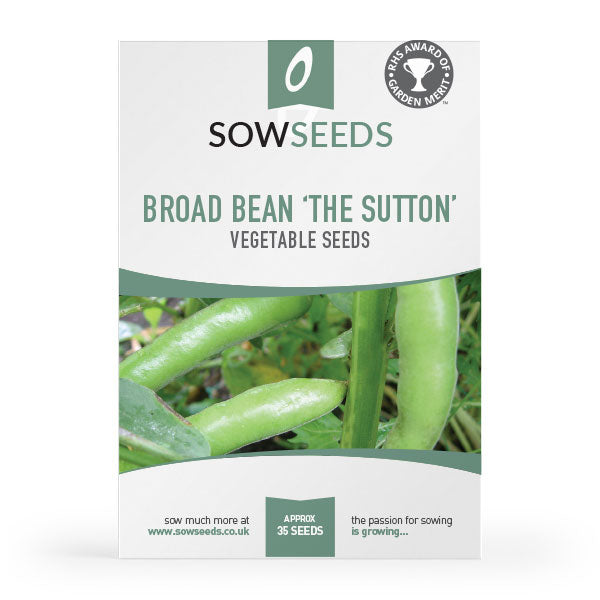 Broad Bean The Sutton vegetable seeds