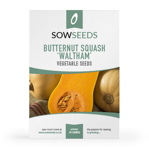 Butternut Squash Waltham (Winter) Seeds