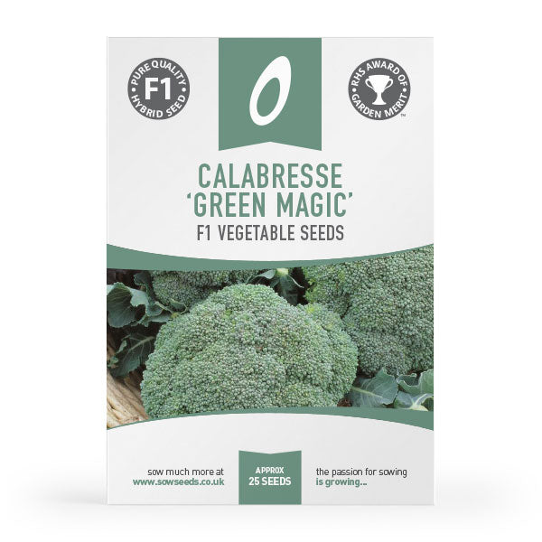 calabrese green magic f1 vegetable seed agm