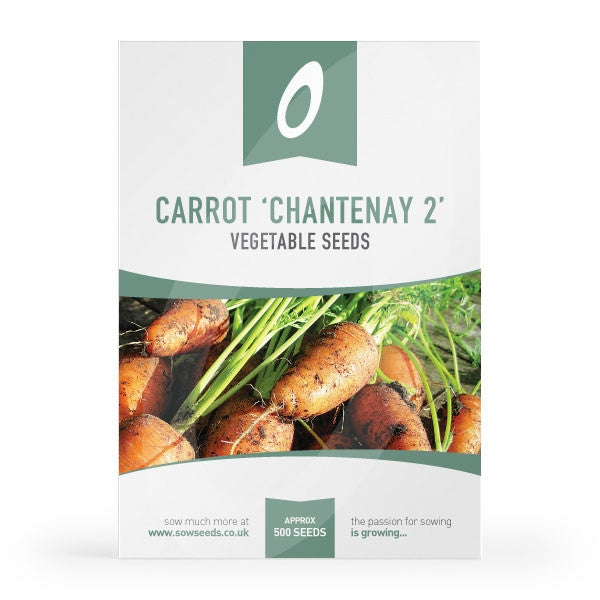 Carrot Chantenay 2 Red Cored Seeds