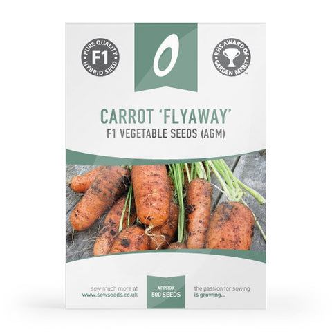 Carrot Flyaway F1 Seeds (AGM)