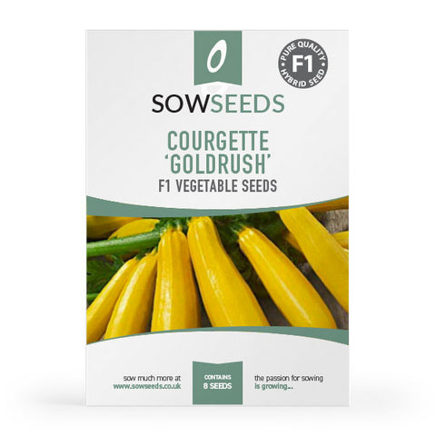 Courgette Gold Rush F1 Seeds