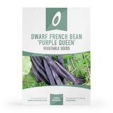 Dwarf French Bean Purple Queen Seeds