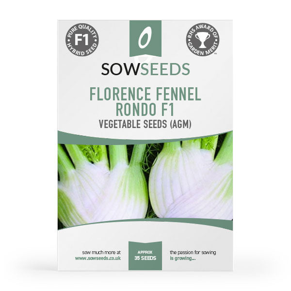 florence fennel rondo f1 agm vegetable seeds