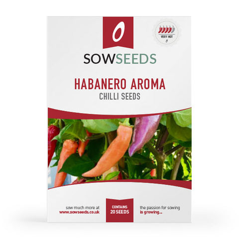 Chilli Pepper Habanero Aroma Seeds