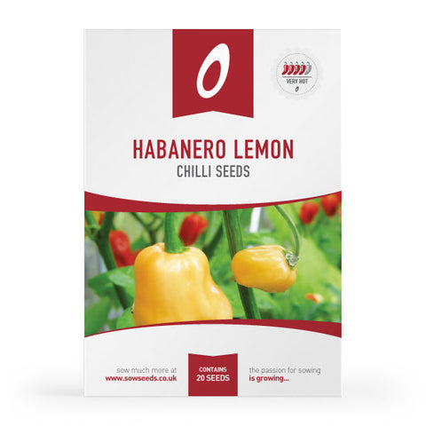 Chilli Pepper Habanero Lemon Seeds