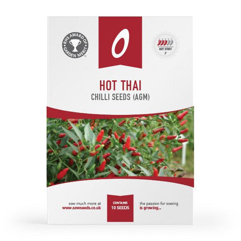 Chilli Pepper Hot Thai  (AGM) Seeds