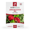jamaican scotch red chilli seeds 