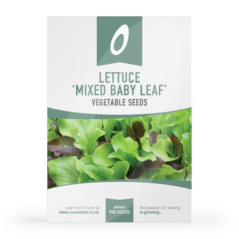 Lettuce Mixed Baby Leaf Seeds