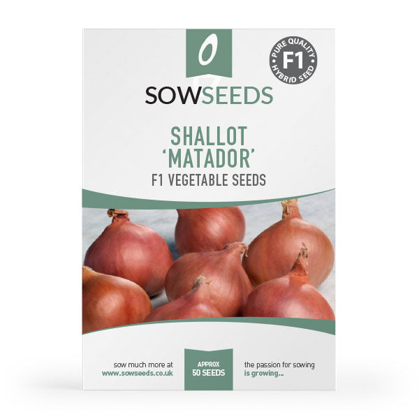 onion shallot matador f1 vegetable seeds