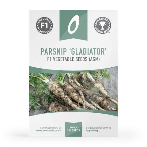 Parsnip Gladiator F1 Seeds (AGM)