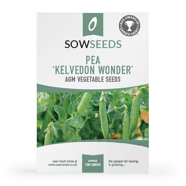 pea kelvedon wonder agm vegetable seeds