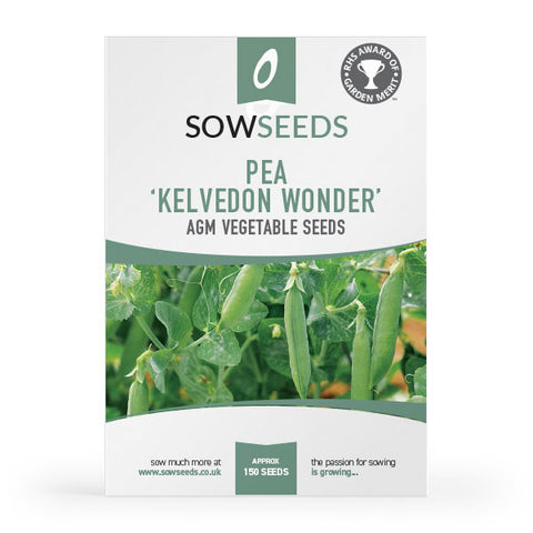 Pea Kelvedon Wonder Seeds (AGM)