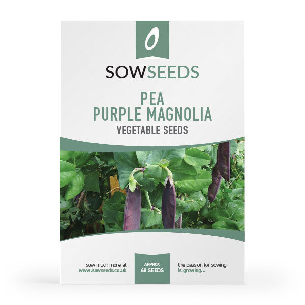 pea purple magnolia snap vegetable seeds