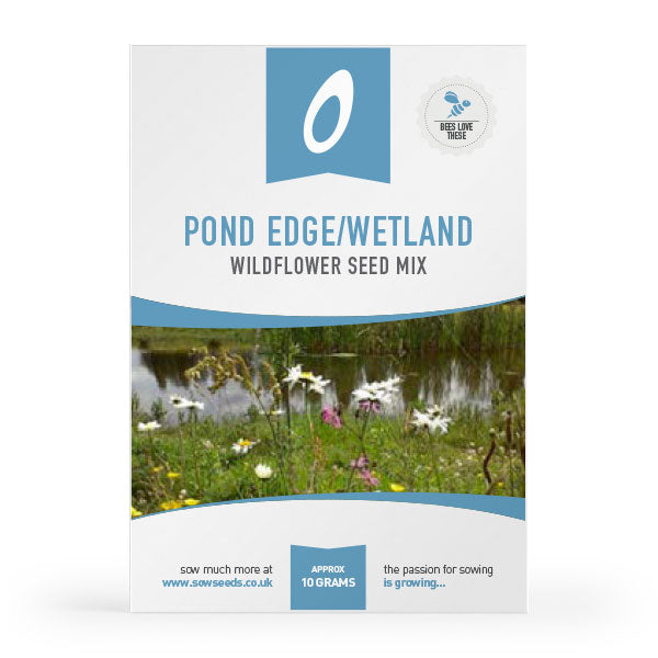 pond edge wetland wildflower meadow seed mix