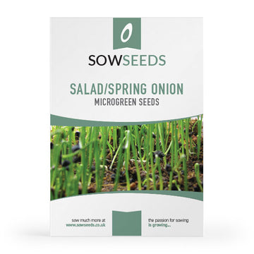 salad spring onion microgreen sprouting seeds