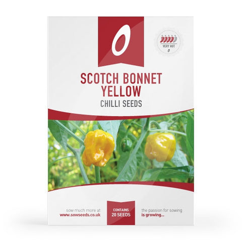 Chilli Pepper Scotch Bonnet Yellow Seeds