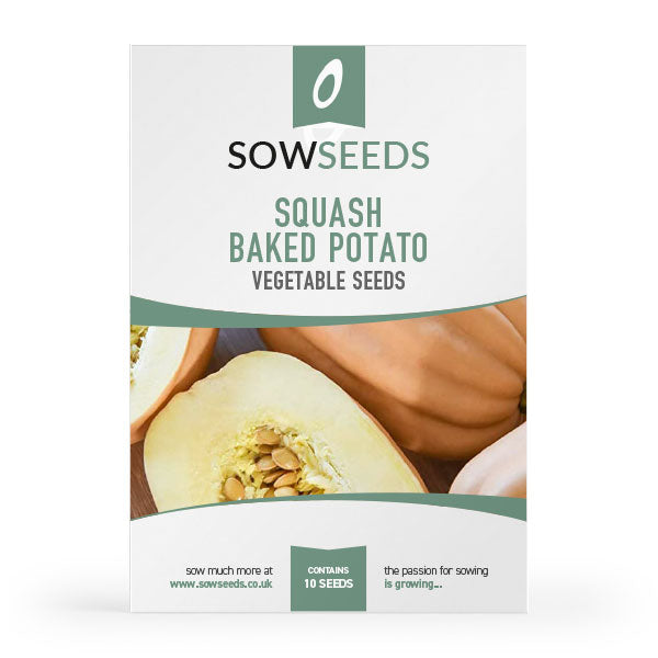 squash baked potato acorn vegetable seeds