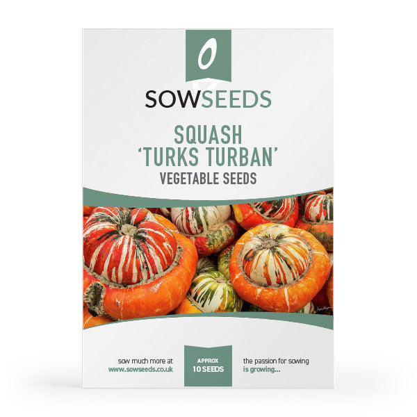 squash turks turban vegetable seeds