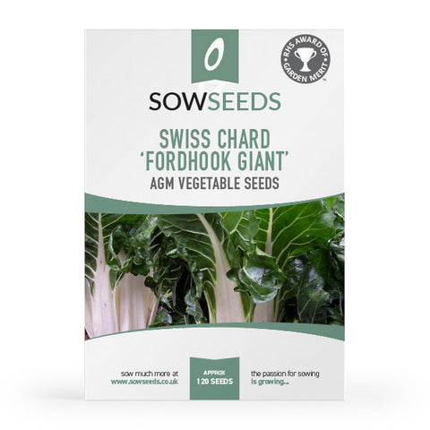 Swiss Chard Fordhook Giant AGM Seeds