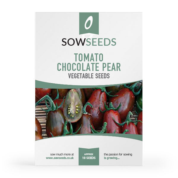 tomato chocolate pear heritage heirloom vegetable seeds