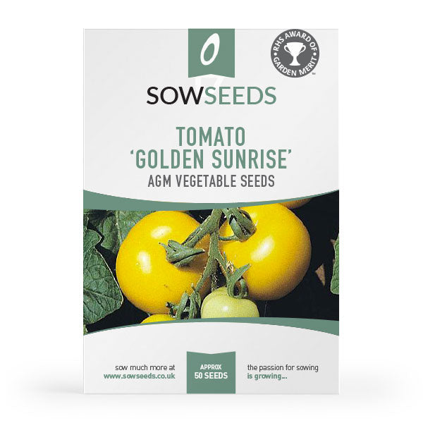 tomato golden sunrise vegetable seeds
